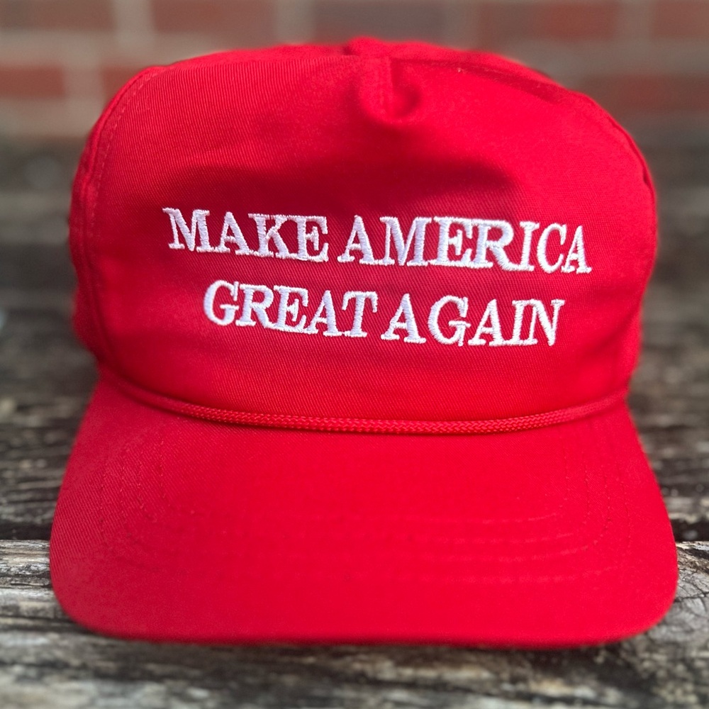 Cali-Fame Headwear MAGA Make America Great Again Red Adjustable SnapBack Hat Cap